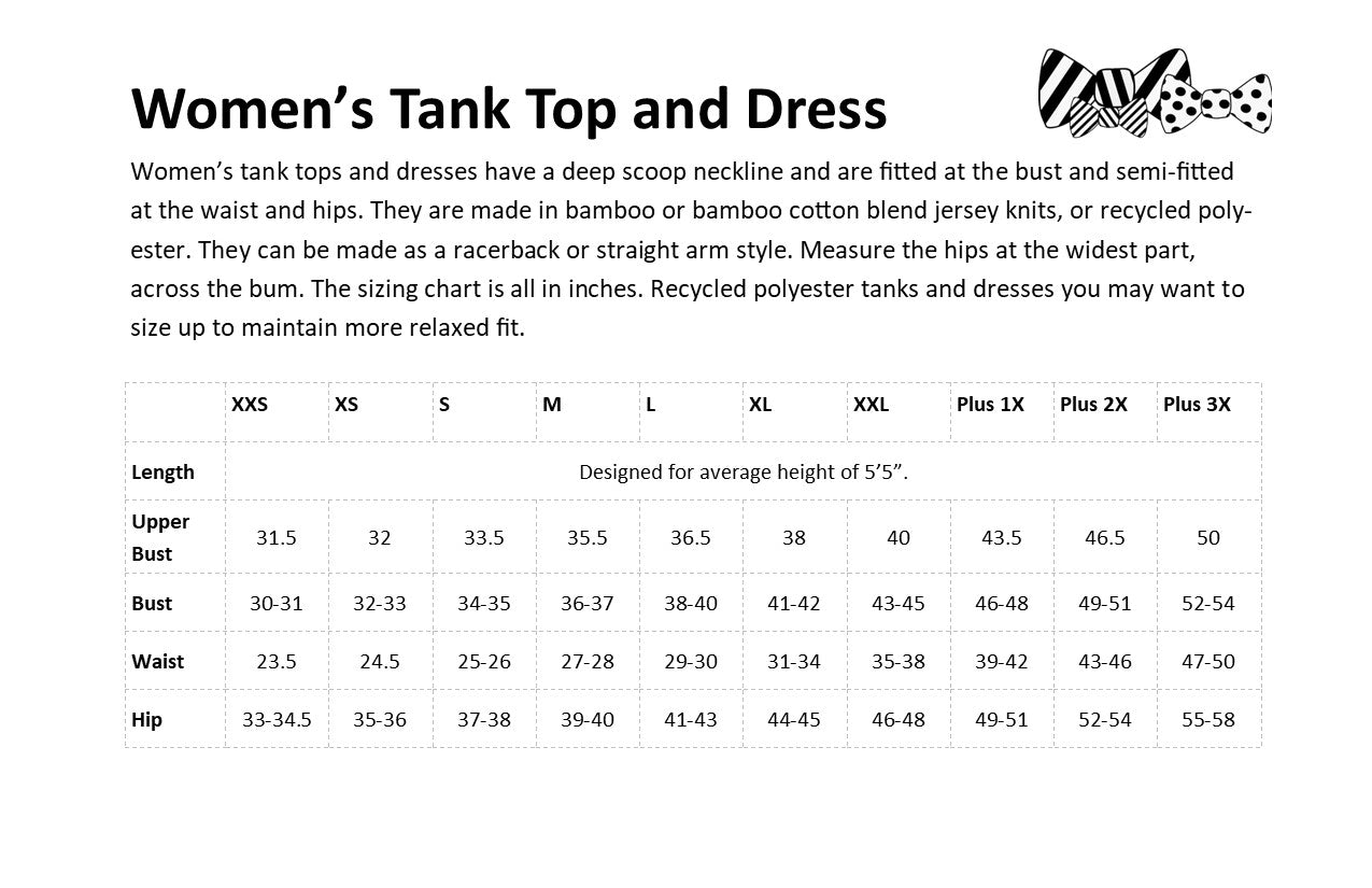 Bamboo Women's Racerback Tank Dress - Neon Green