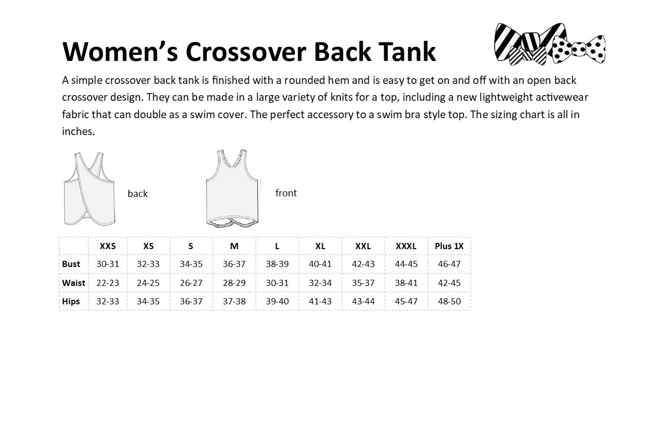 Activewear Women's Crossover Back Tank Top - Aqua