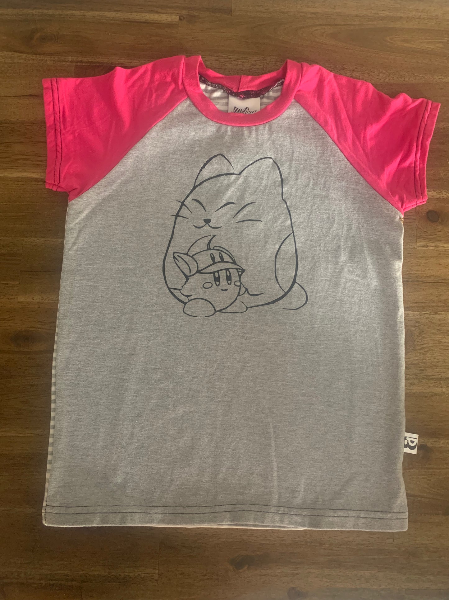 Bamboo Colour Me T-Shirt - Pink Grey