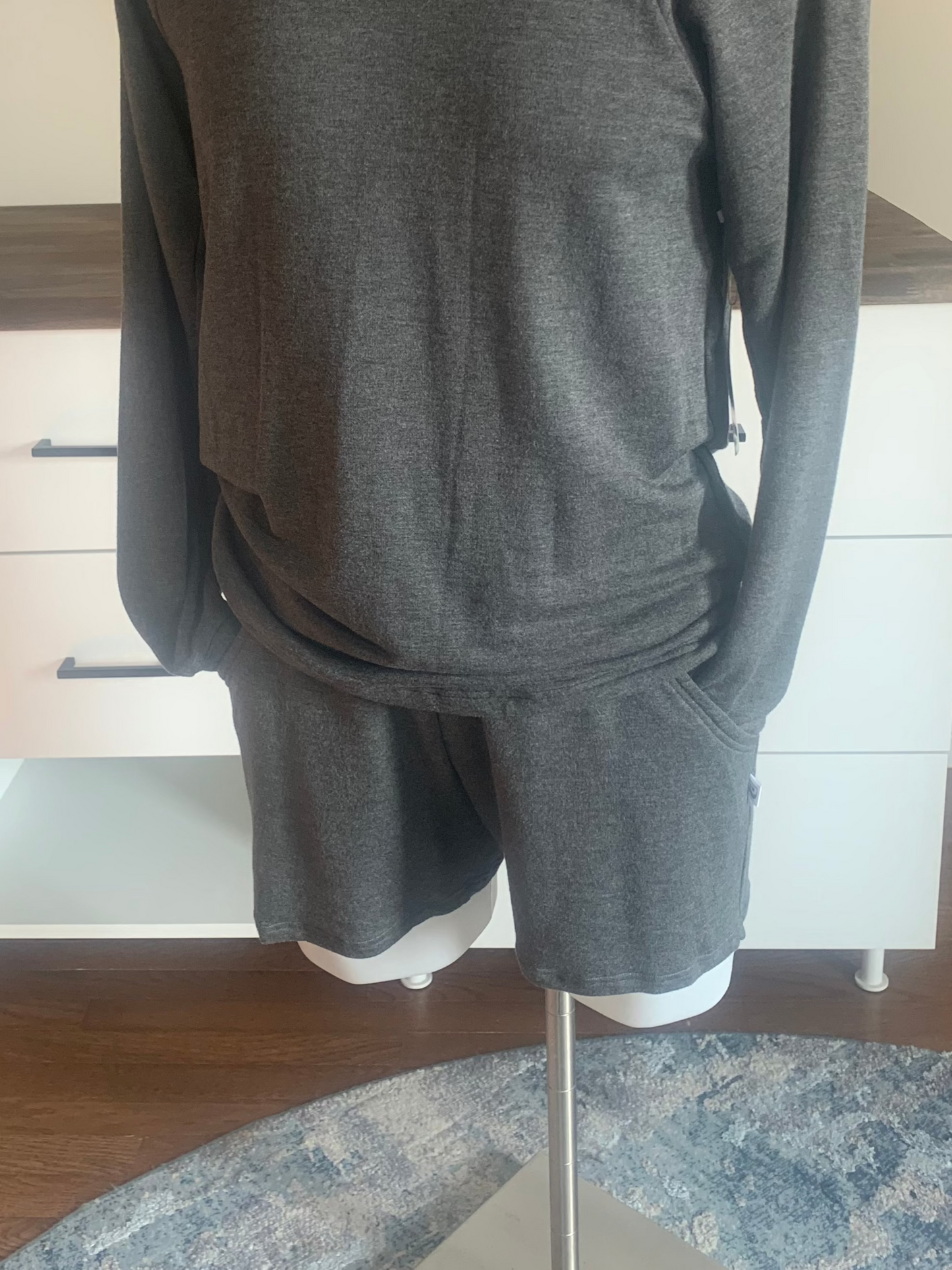 Bamboo Hoodies - Charcoal Grey Mix