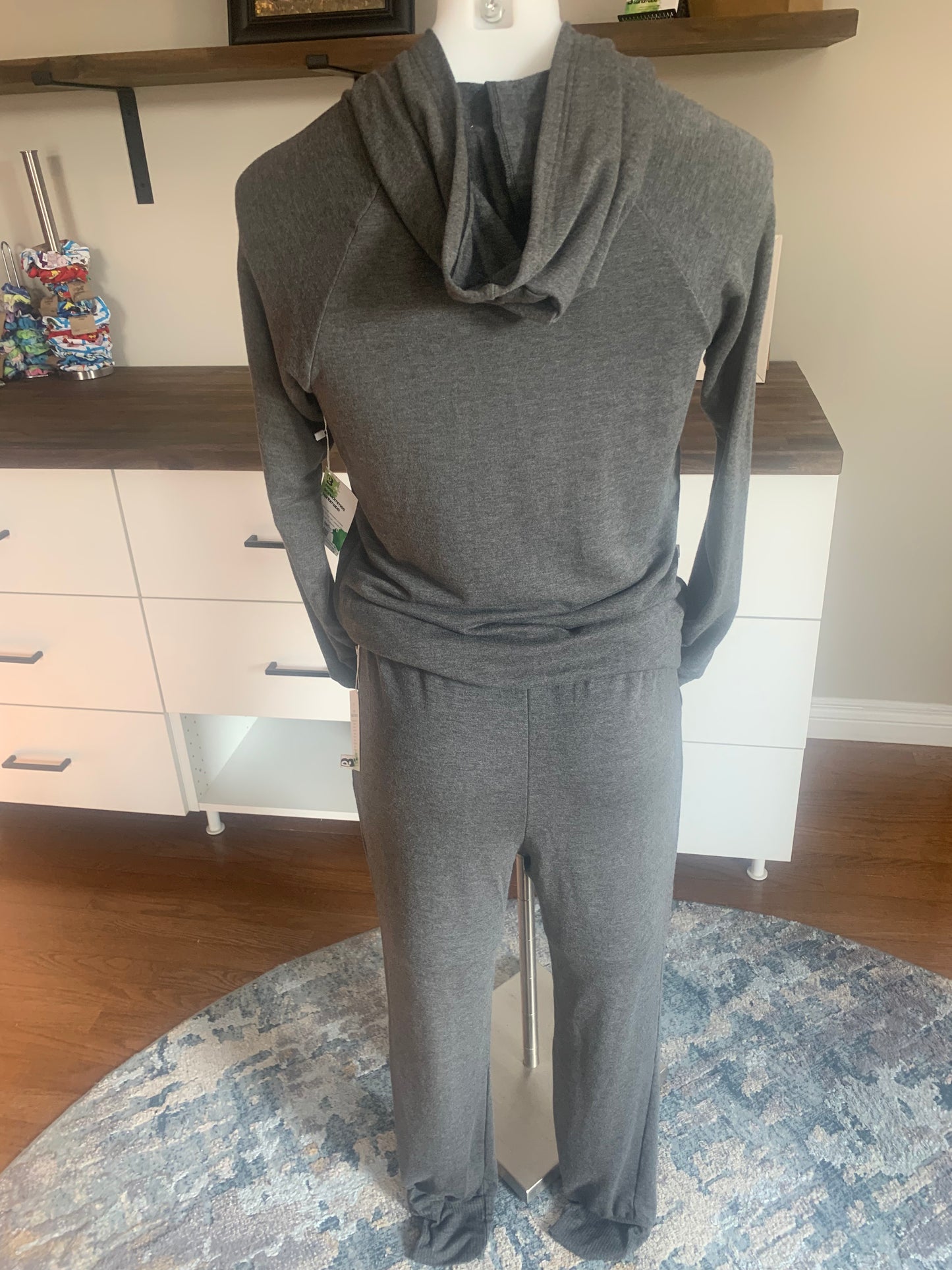 Bamboo Hoodies - Charcoal Grey Mix