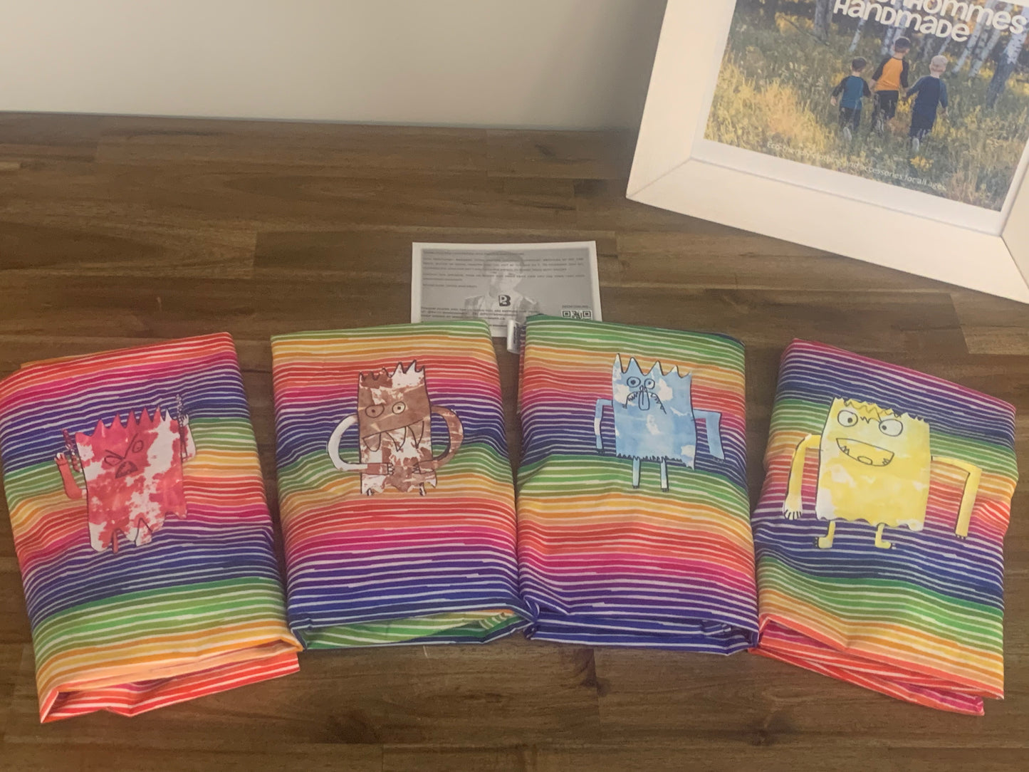 Emotional Baggage Totes - Monster Emotions