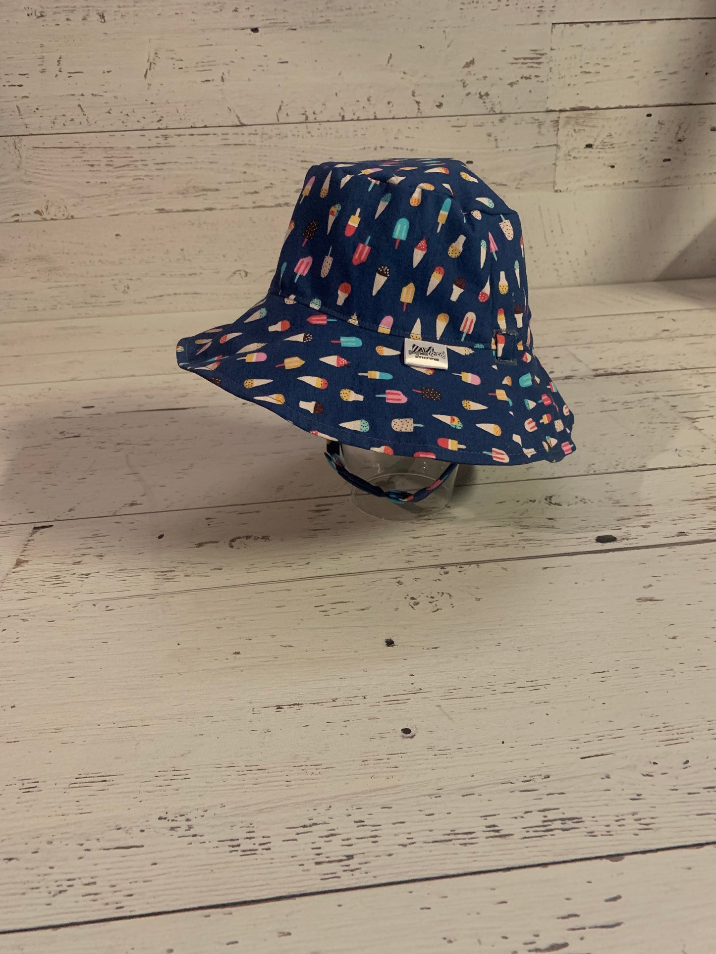 Bucket Hat - Ice Cream Popsicles on Navy