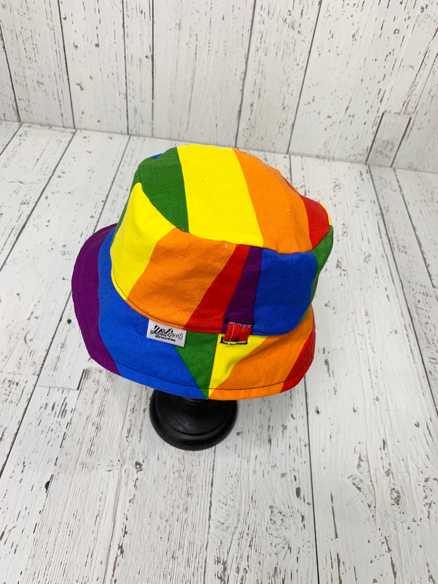 Bucket Hat - Rainbow Stripes Pride