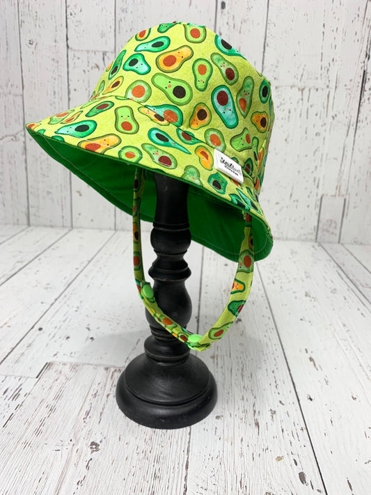 Bucket Hat - Green Happy Avocados