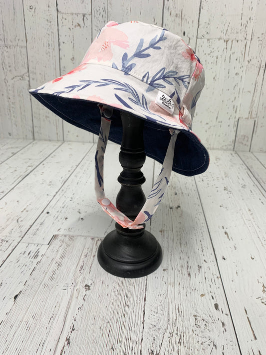 Bucket Hat - Soft Pink Floral