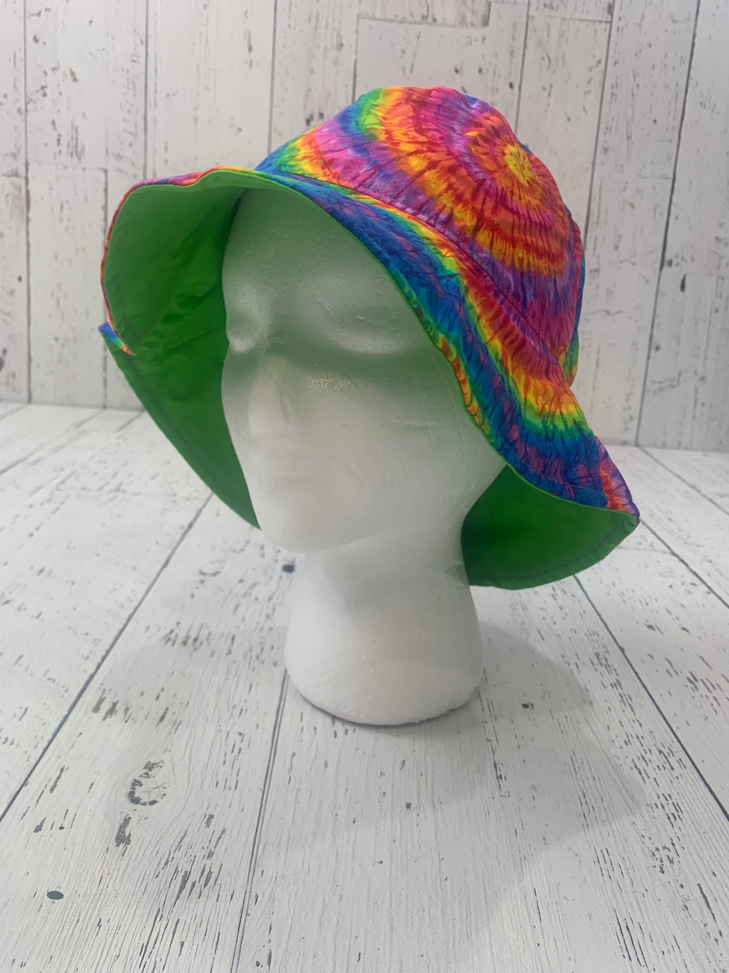 Bucket Hat - Rainbow Tie Dye