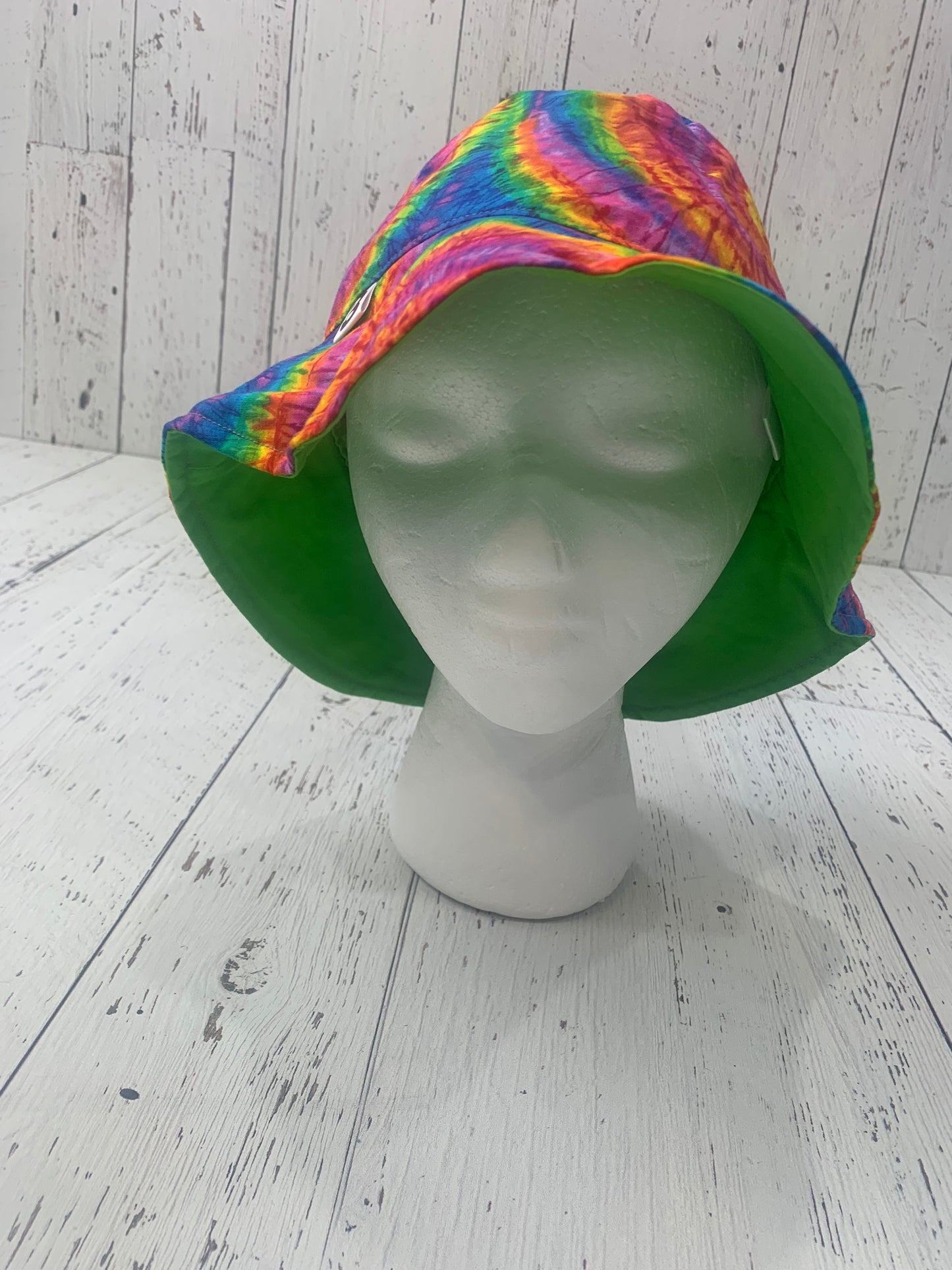 Bucket Hat - Rainbow Tie Dye