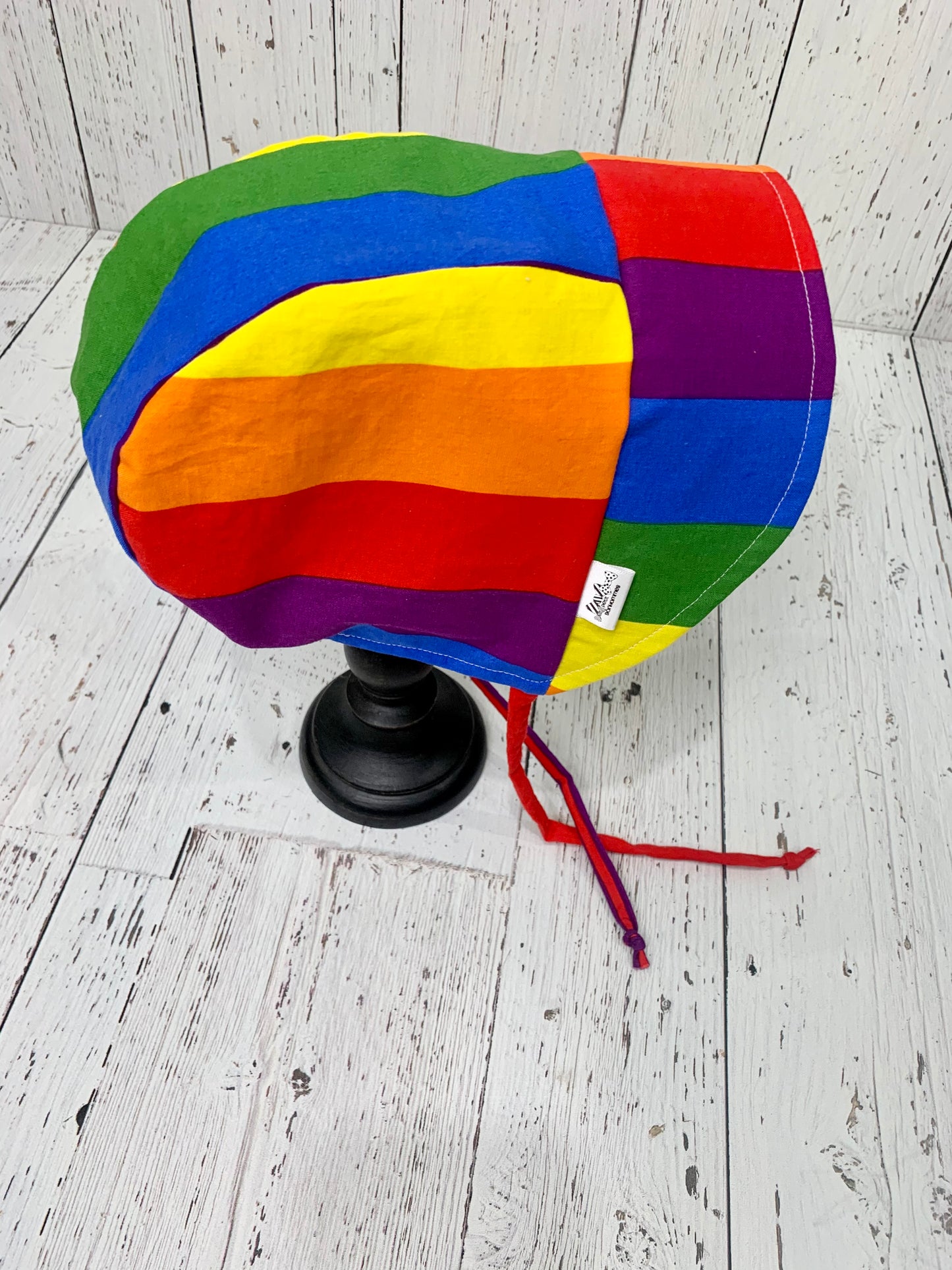 Bonnet - Rainbow Stripes Pride
