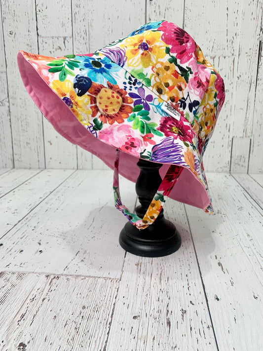 Bucket Hat - Bright Floral