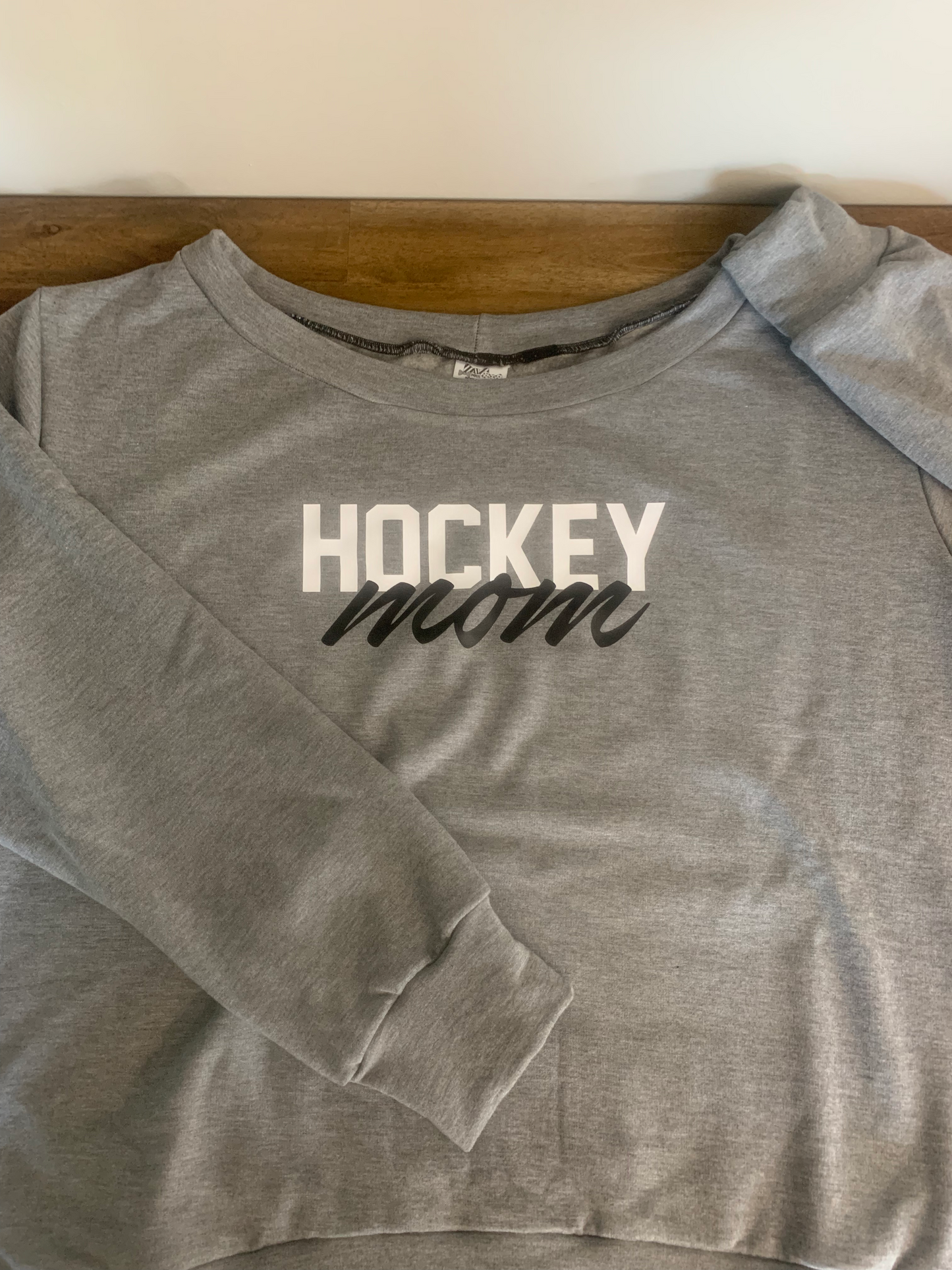 Bamboo Women's Pullover Sweater - Hockey Mom
