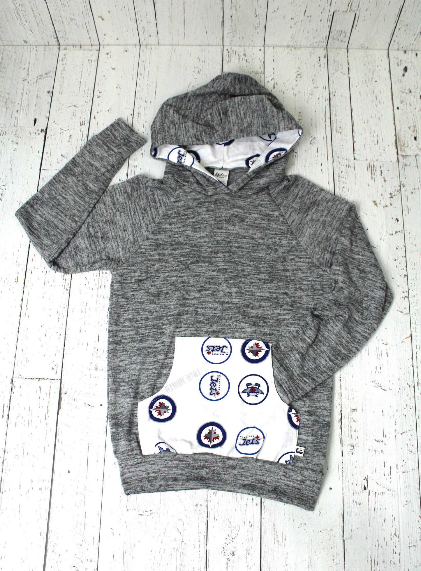 Unisex Sports Hoody - Jets Whiteout