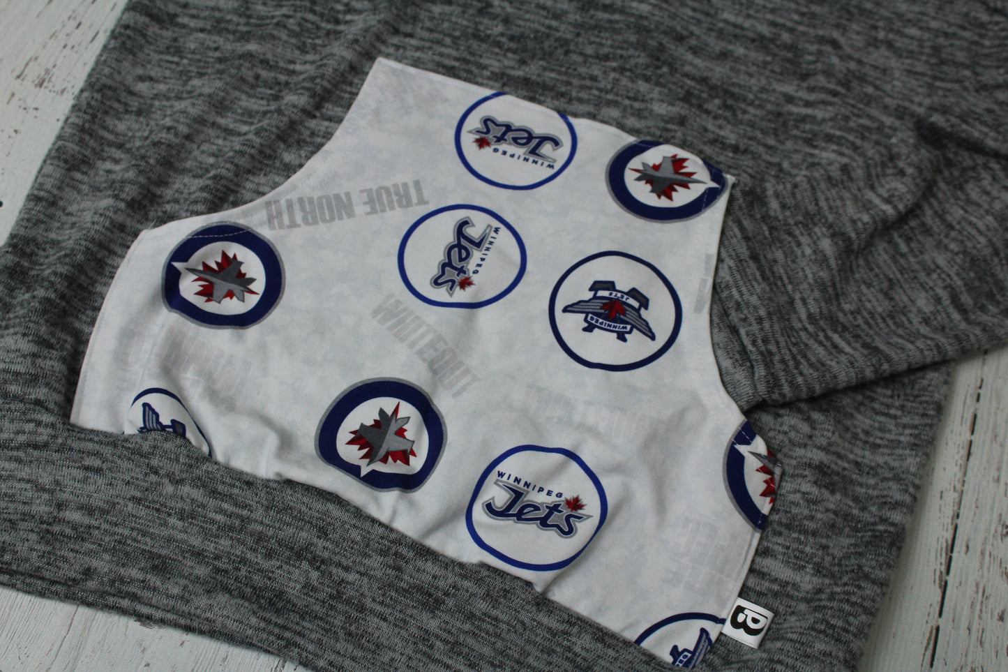 Unisex Sports Hoody - Jets Whiteout