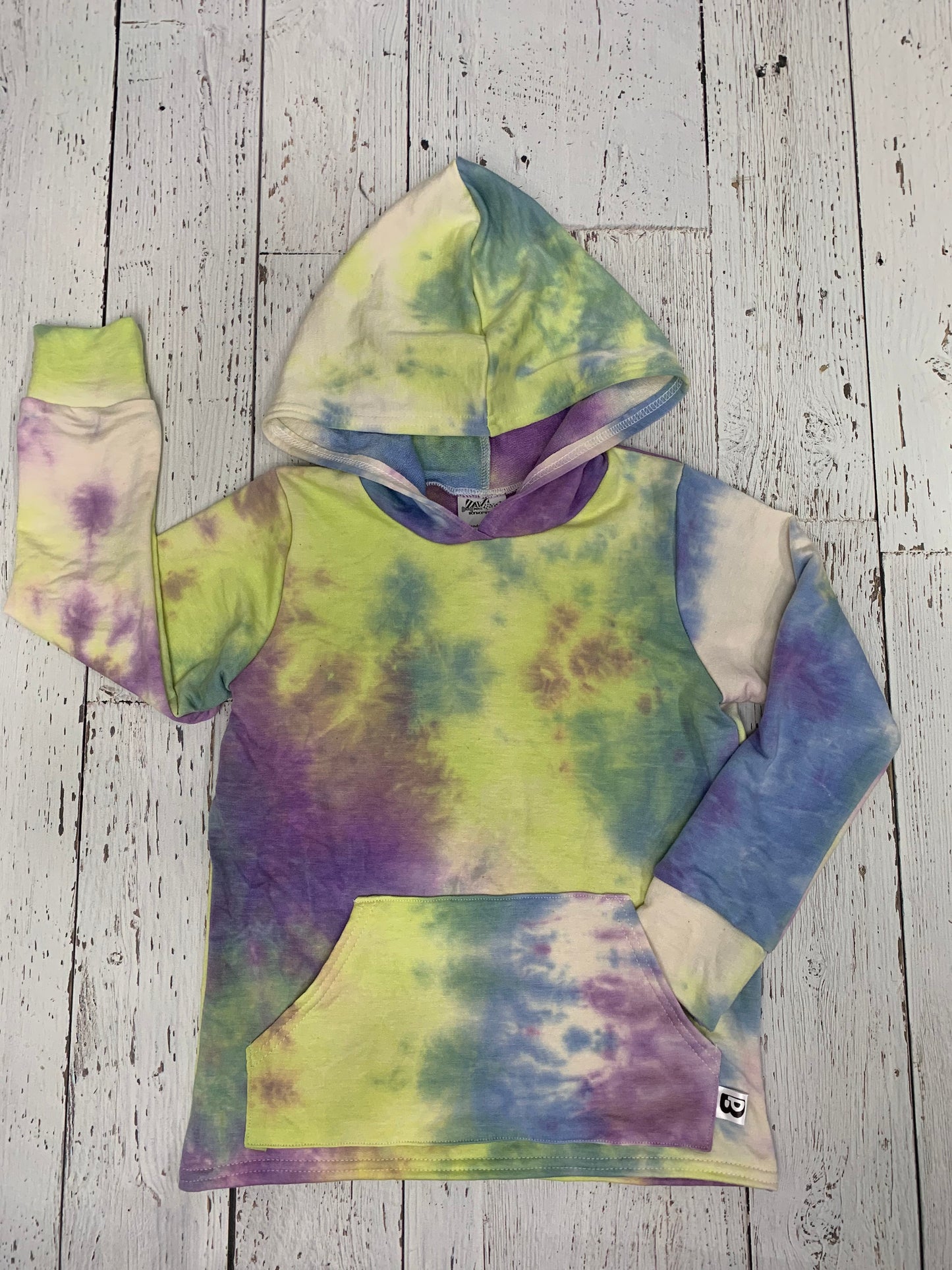 Bamboo Hoodies Tie Dye - Pastel