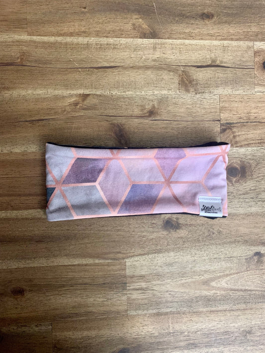 Ear Warmer - Rose Gold Geometric