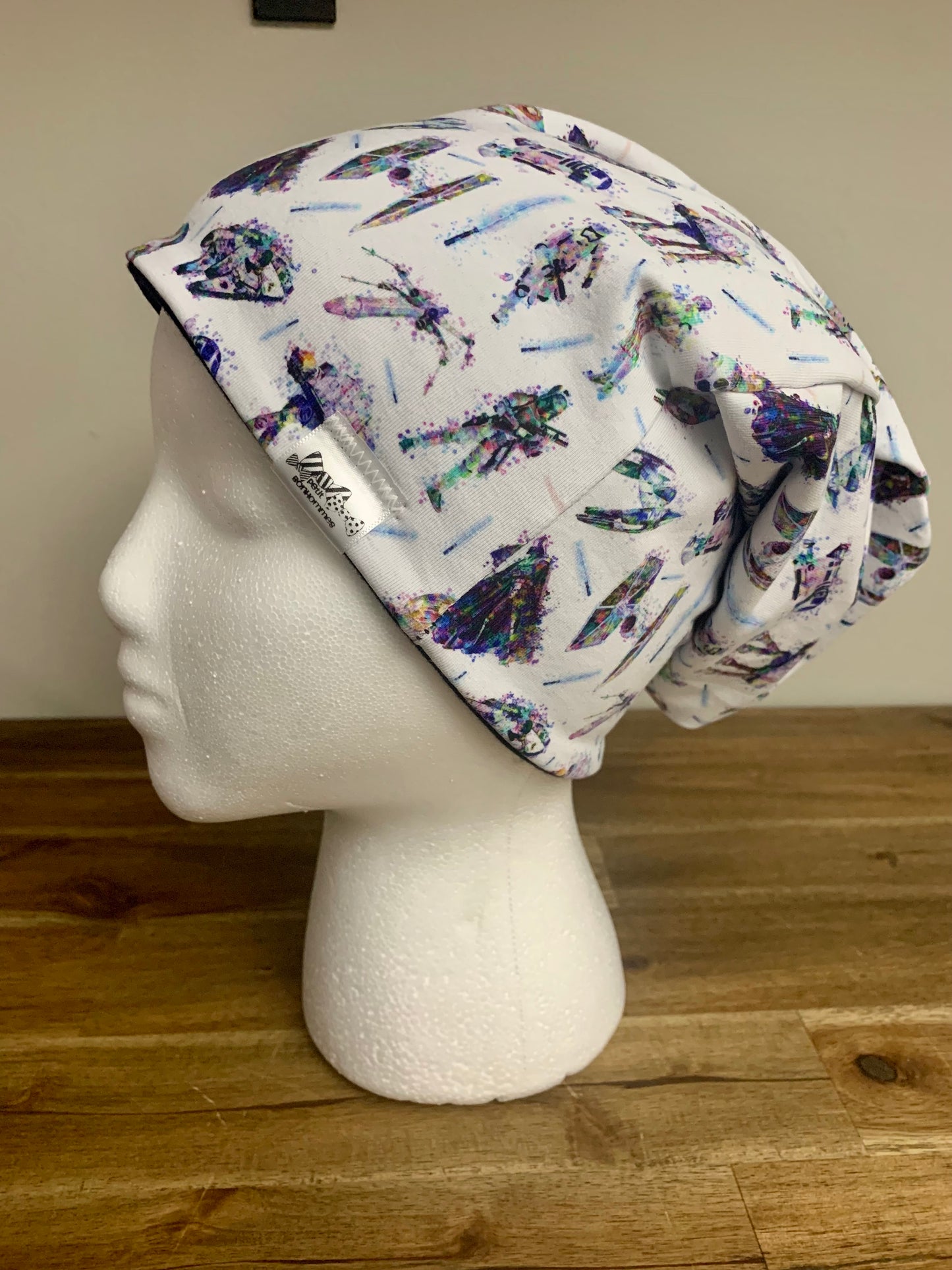 Slouchy Toque - Watercolour Star Wars