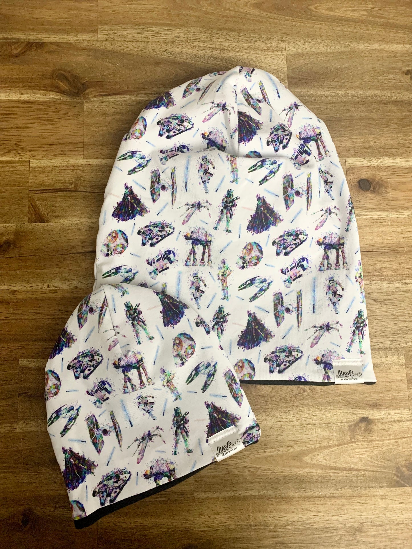 Slouchy Toque - Watercolour Star Wars