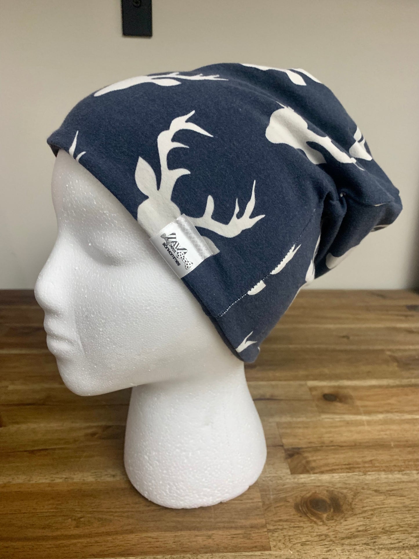 Slouchy Toque - Twilight Navy Buck Deer
