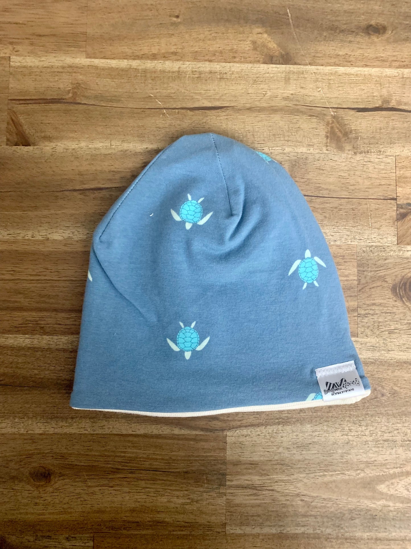 Slouchy Toque - Blue Turtles