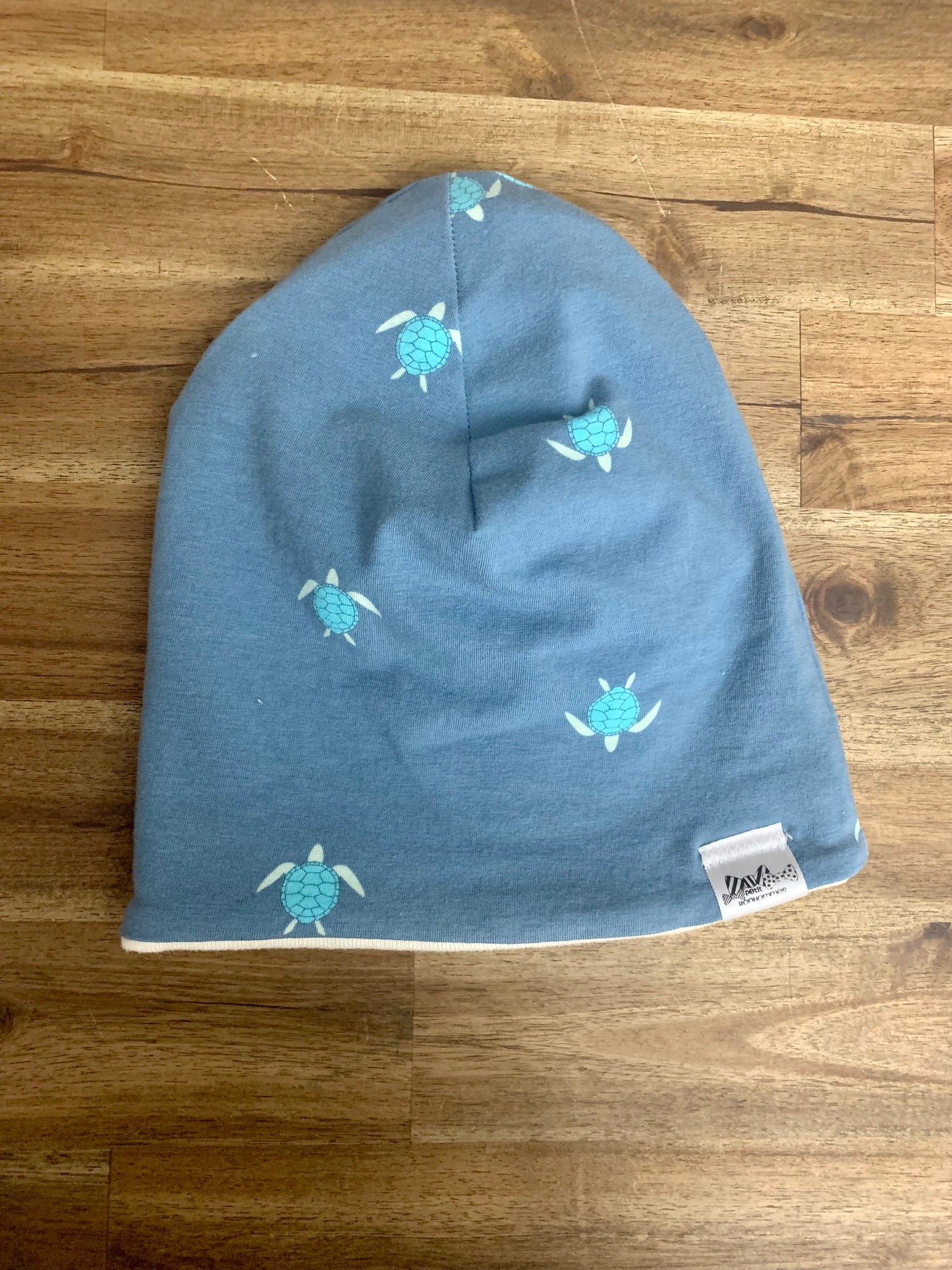 Slouchy Toque - Blue Turtles
