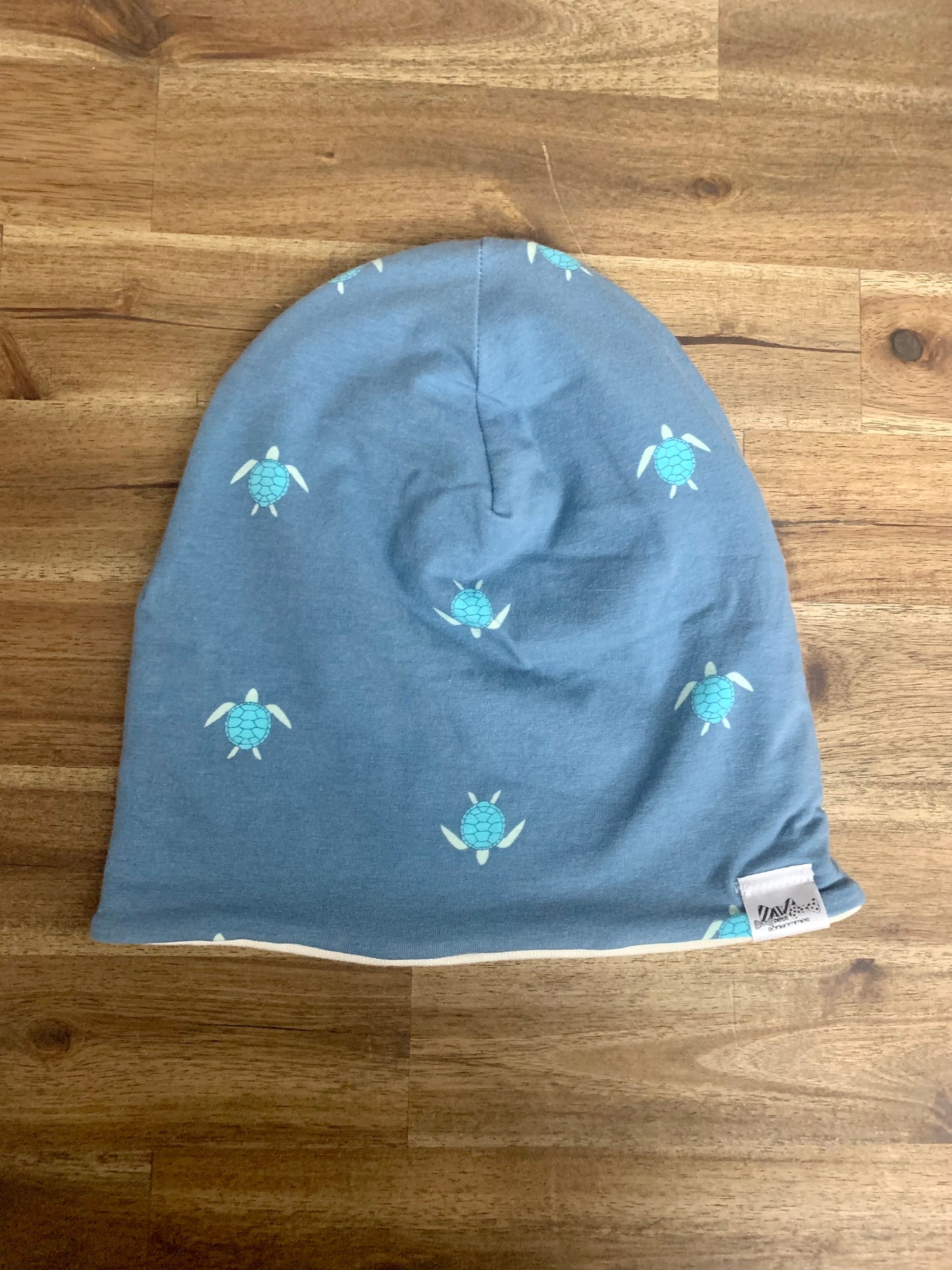 Slouchy Toque - Blue Turtles