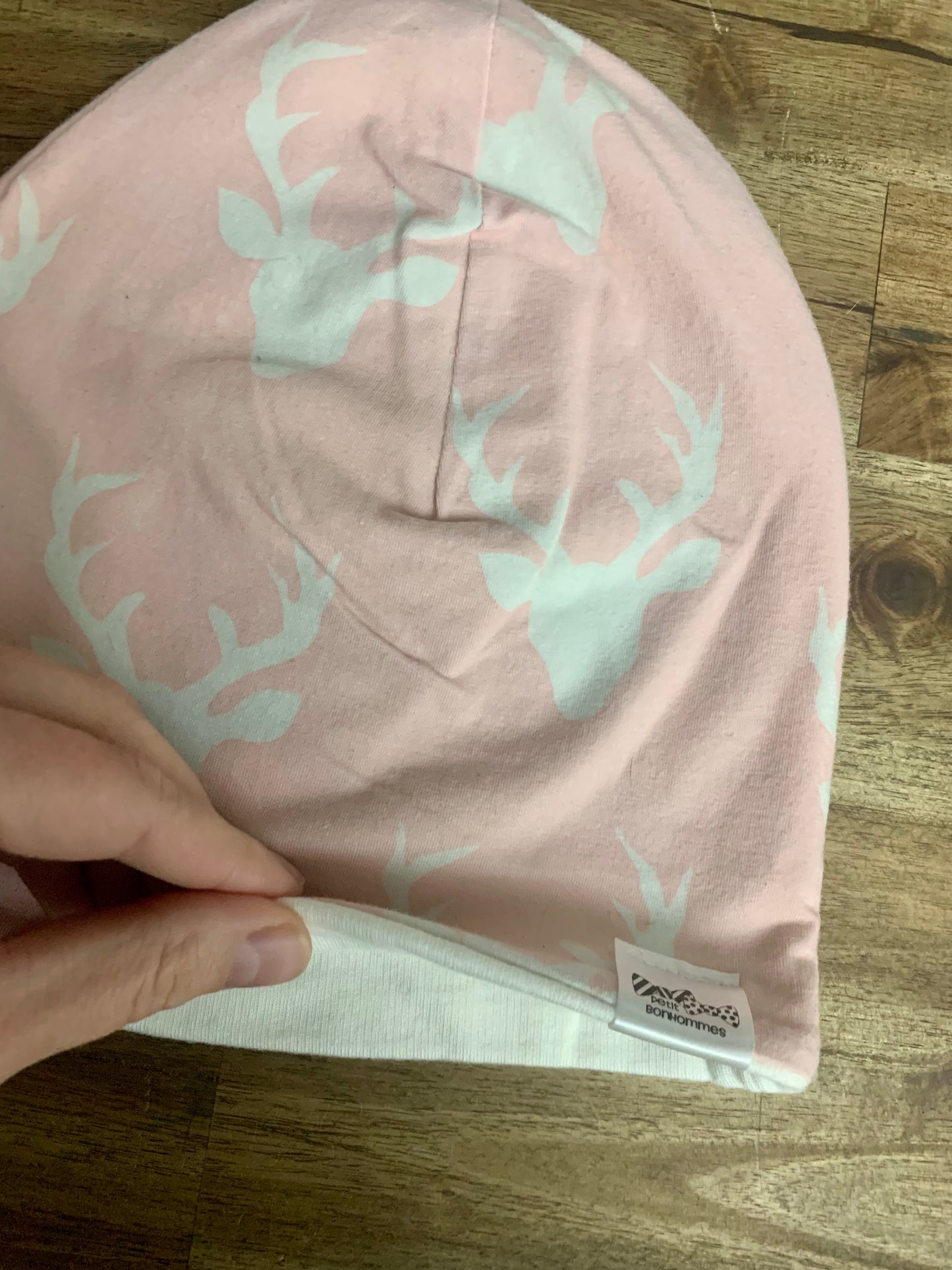 Slouchy Toque - Pink Buck Deer