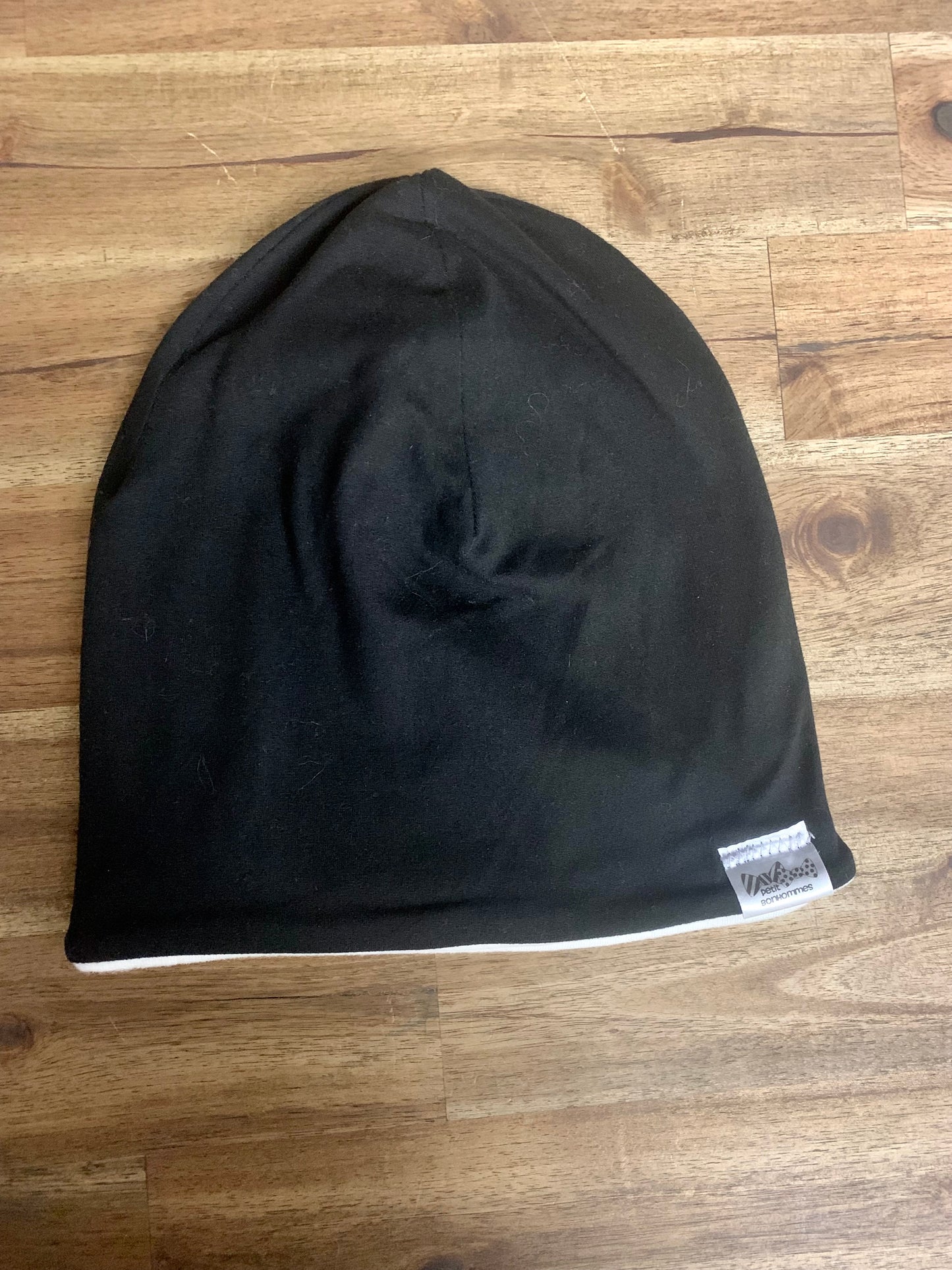 Slouchy Toque - Black Solid