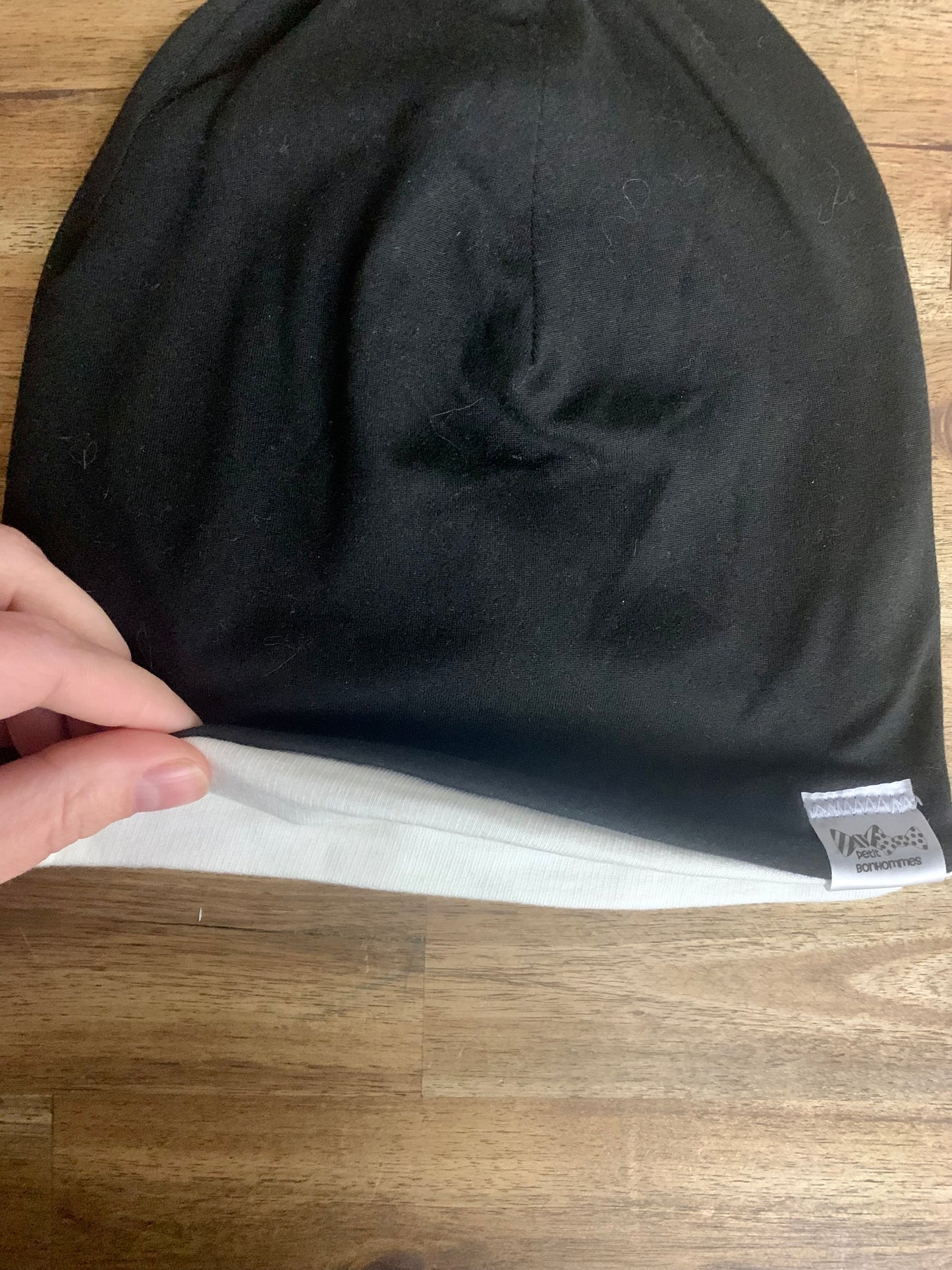 Slouchy Toque - Black Solid