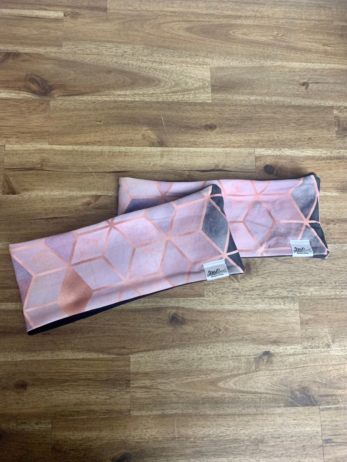 Ear Warmer - Rose Gold Geometric