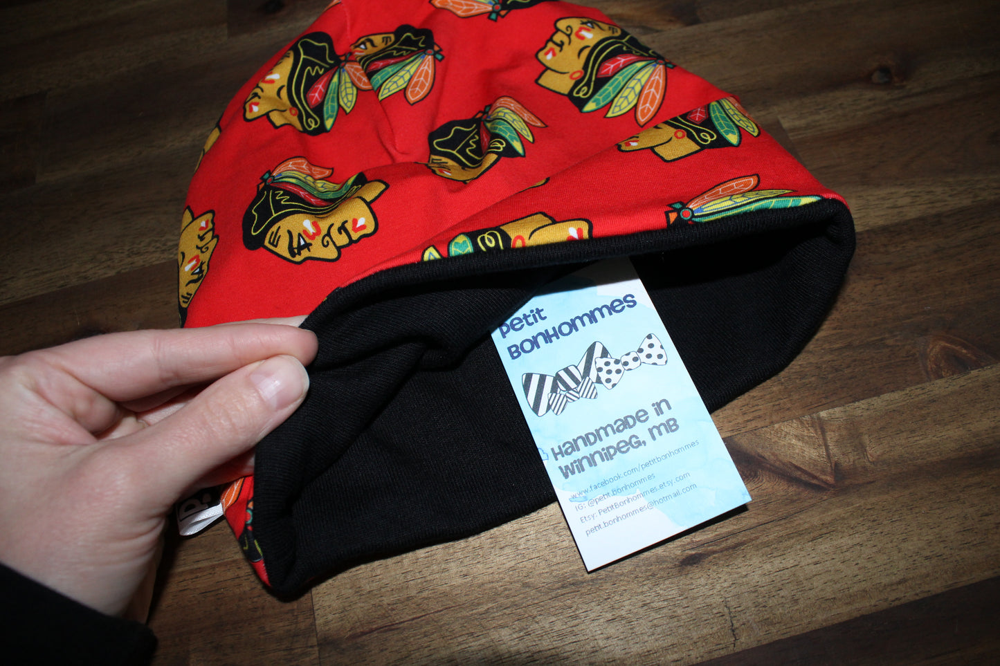 Slouchy Toque - Chicago Hockey