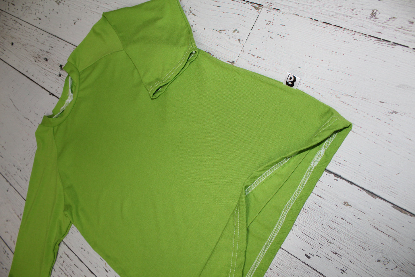 Bamboo Raglan - Neon Green