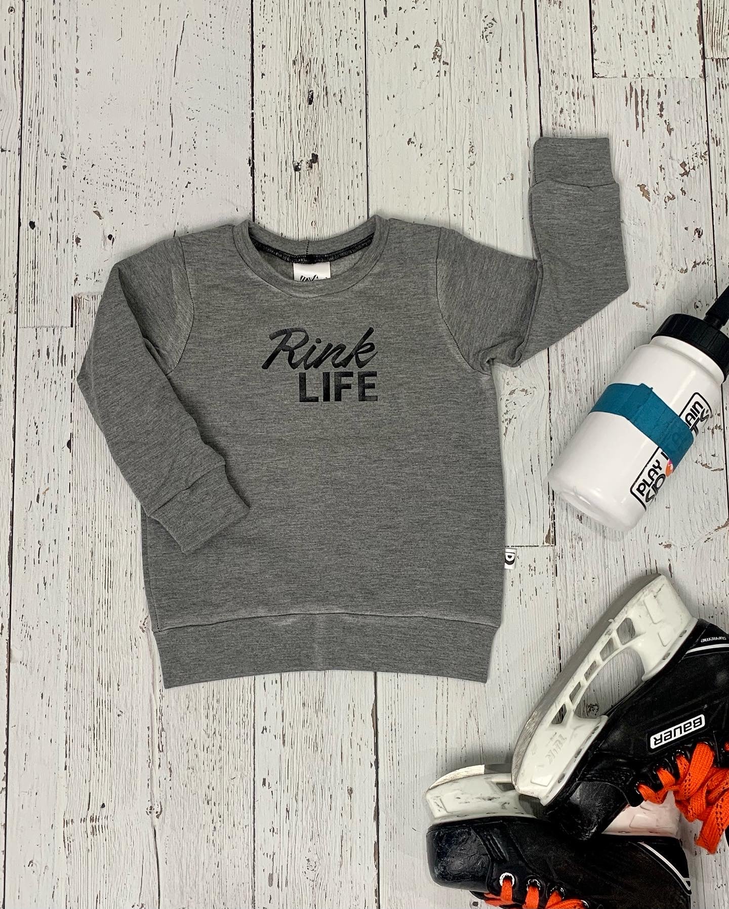 Bamboo Unisex Pullover Sweater - Rink Life