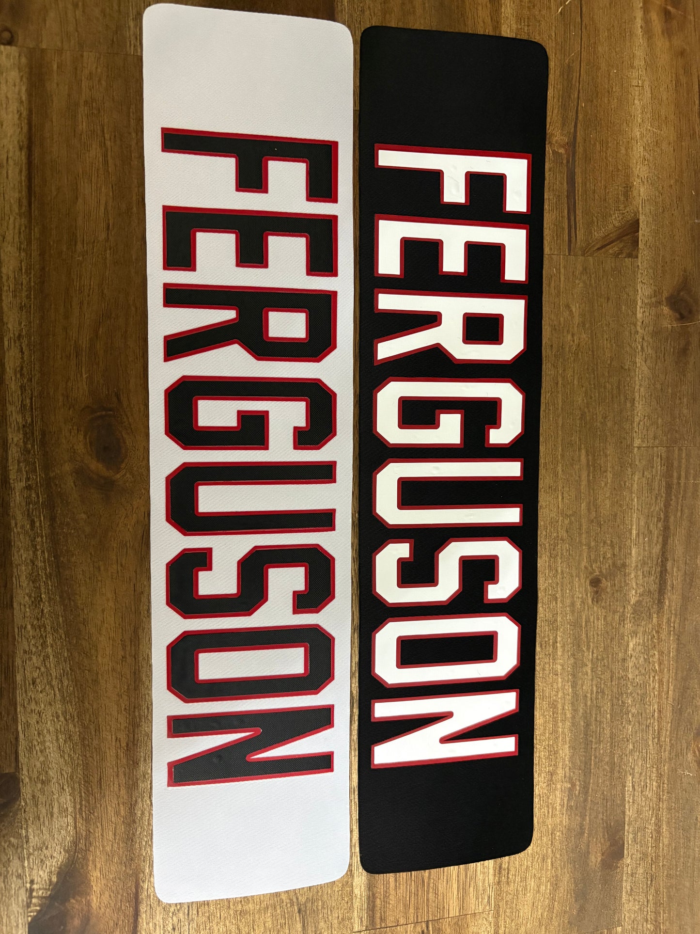 Name Bars - Custom Order - Double Colour - Individual Item