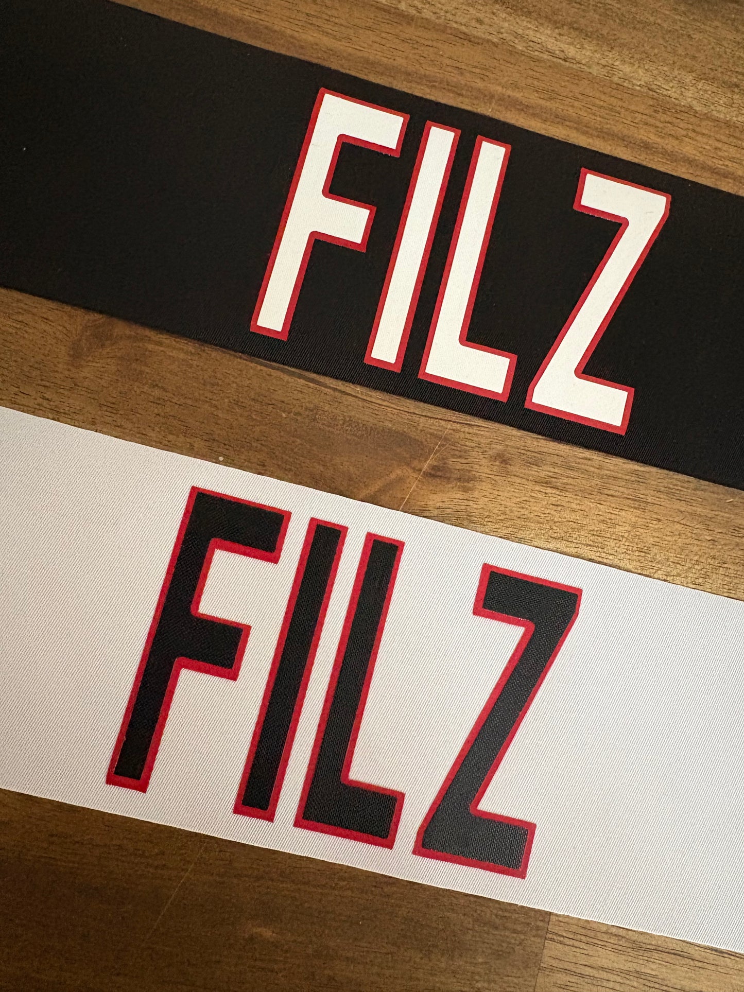 Name Bars - Custom Order - Double Colour - Individual Item