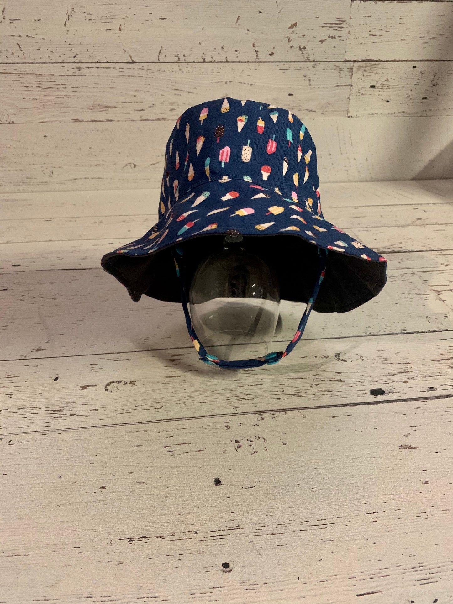 Bucket Hat - Ice Cream Popsicles on Navy