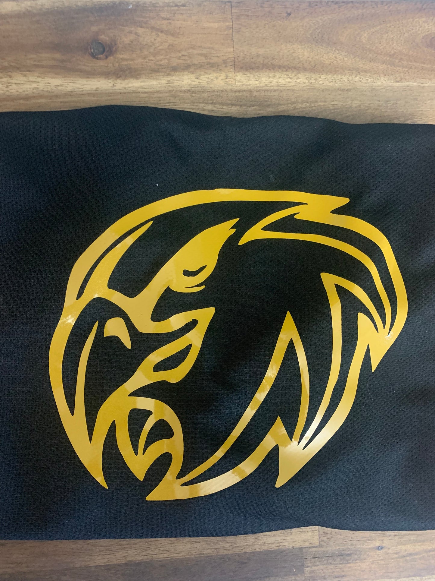 Custom Clothing Decals - Sports Team Logo Coach Name - Custom Design