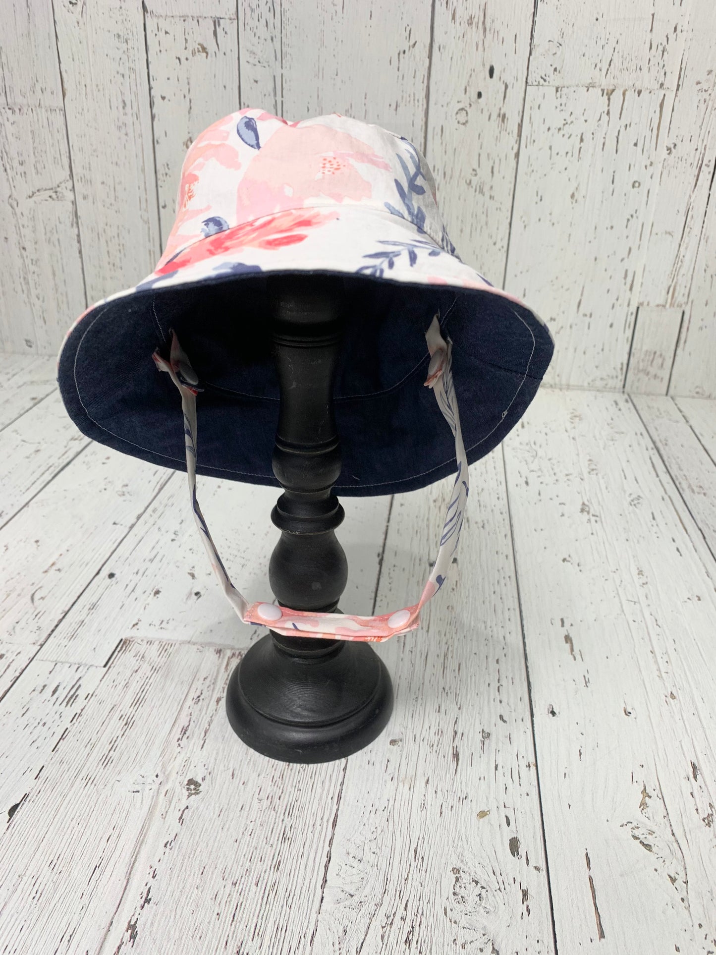 Bucket Hat - Soft Pink Floral