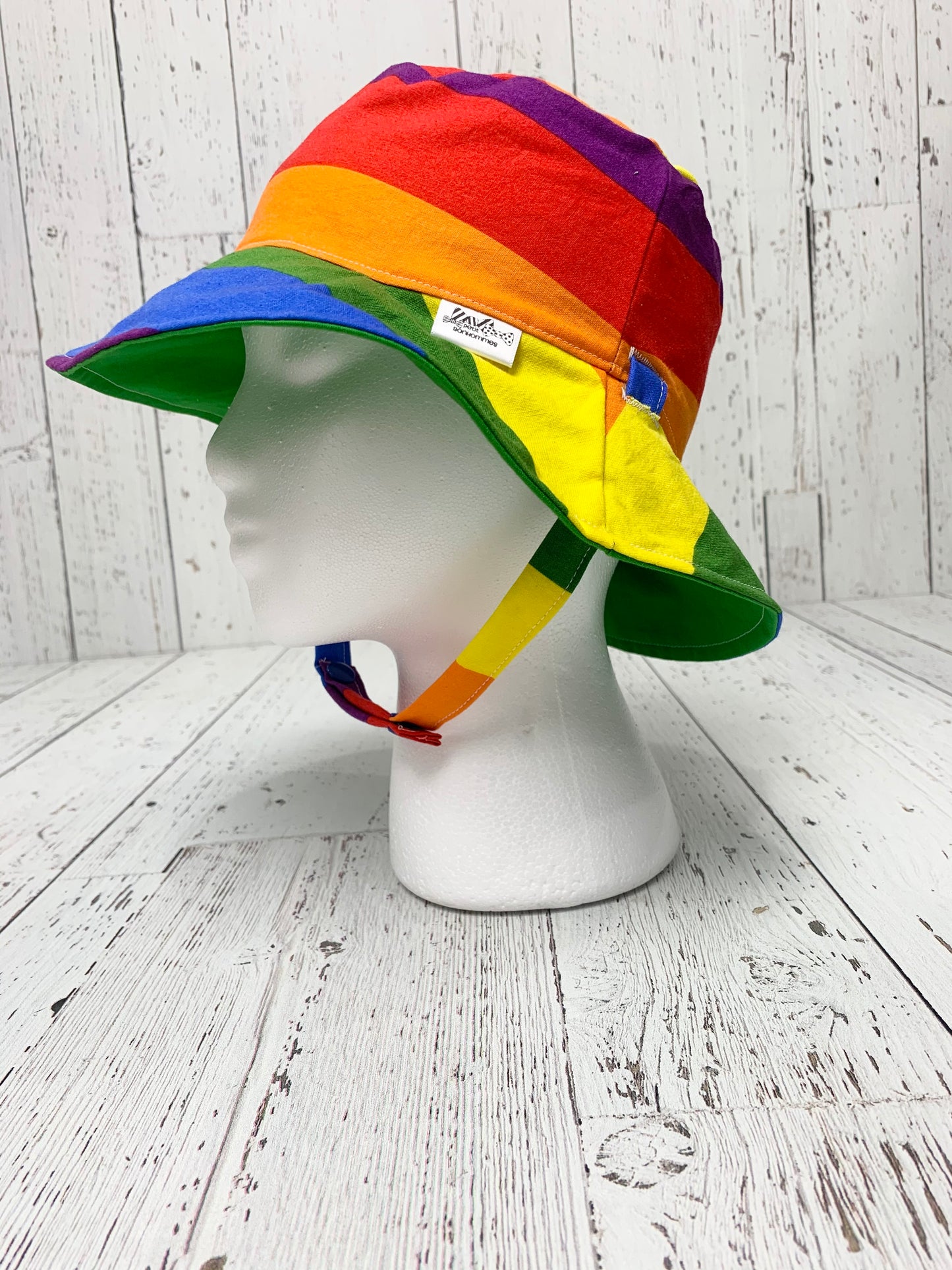 Bucket Hat - Rainbow Stripes Pride