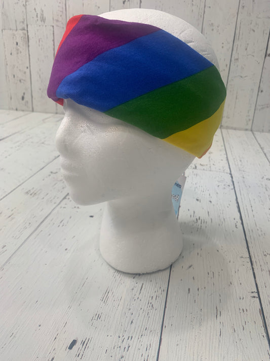 Bandana - Rainbow Stripes Pride