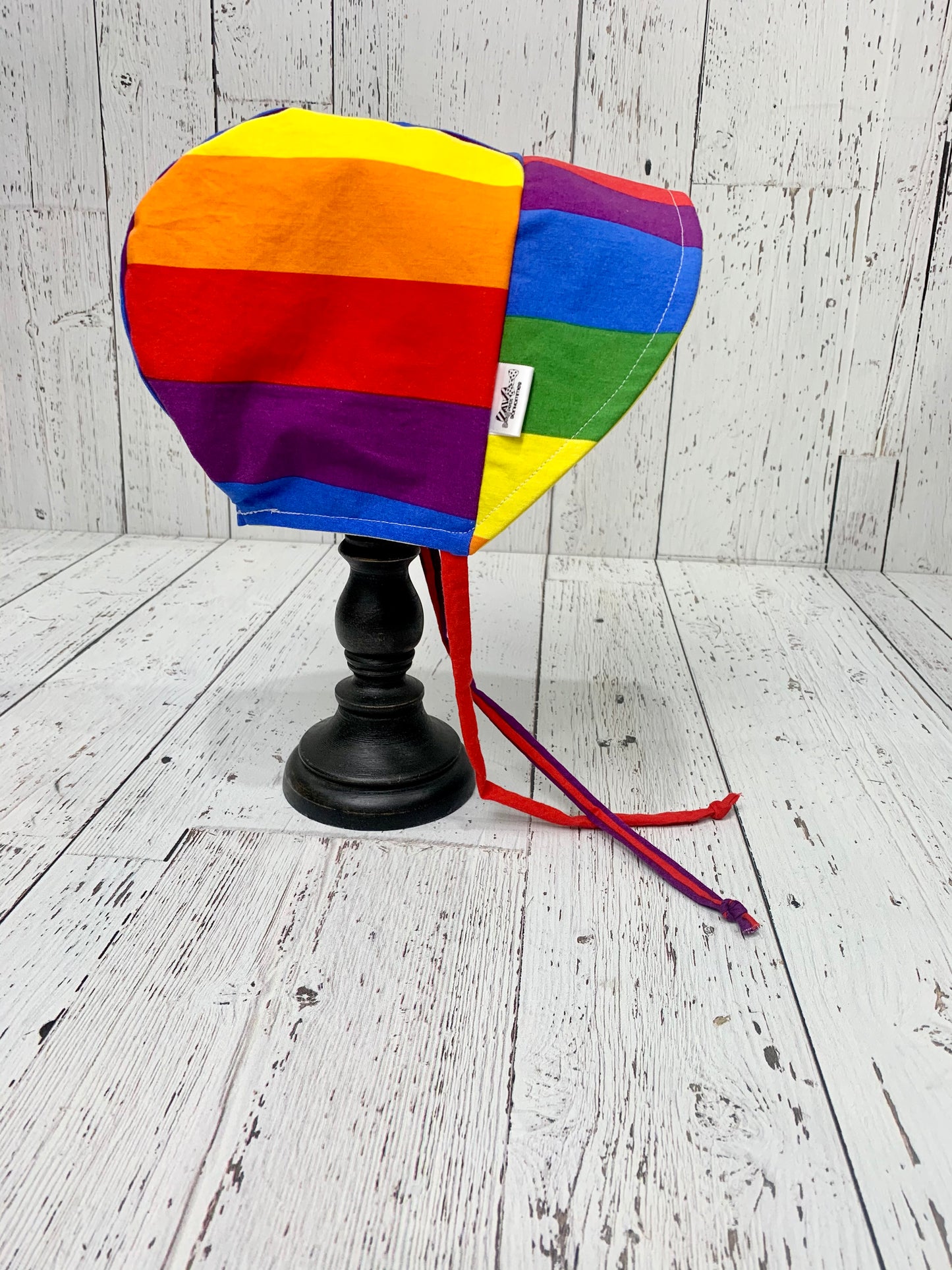 Bonnet - Rainbow Stripes Pride