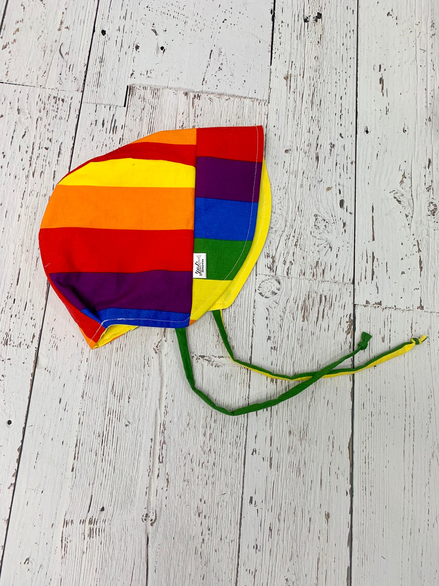 Bonnet - Rainbow Stripes Pride