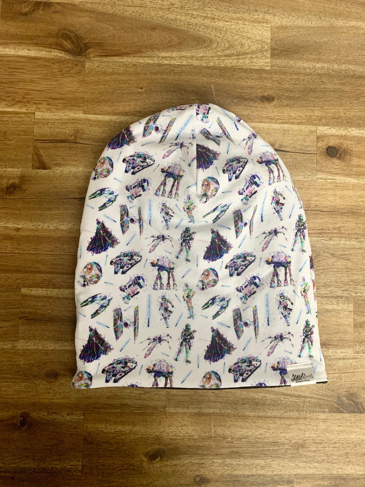 Slouchy Toque - Watercolour Star Wars