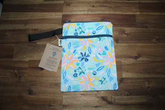 Wet Bag - Summer Daze Floral on Blue