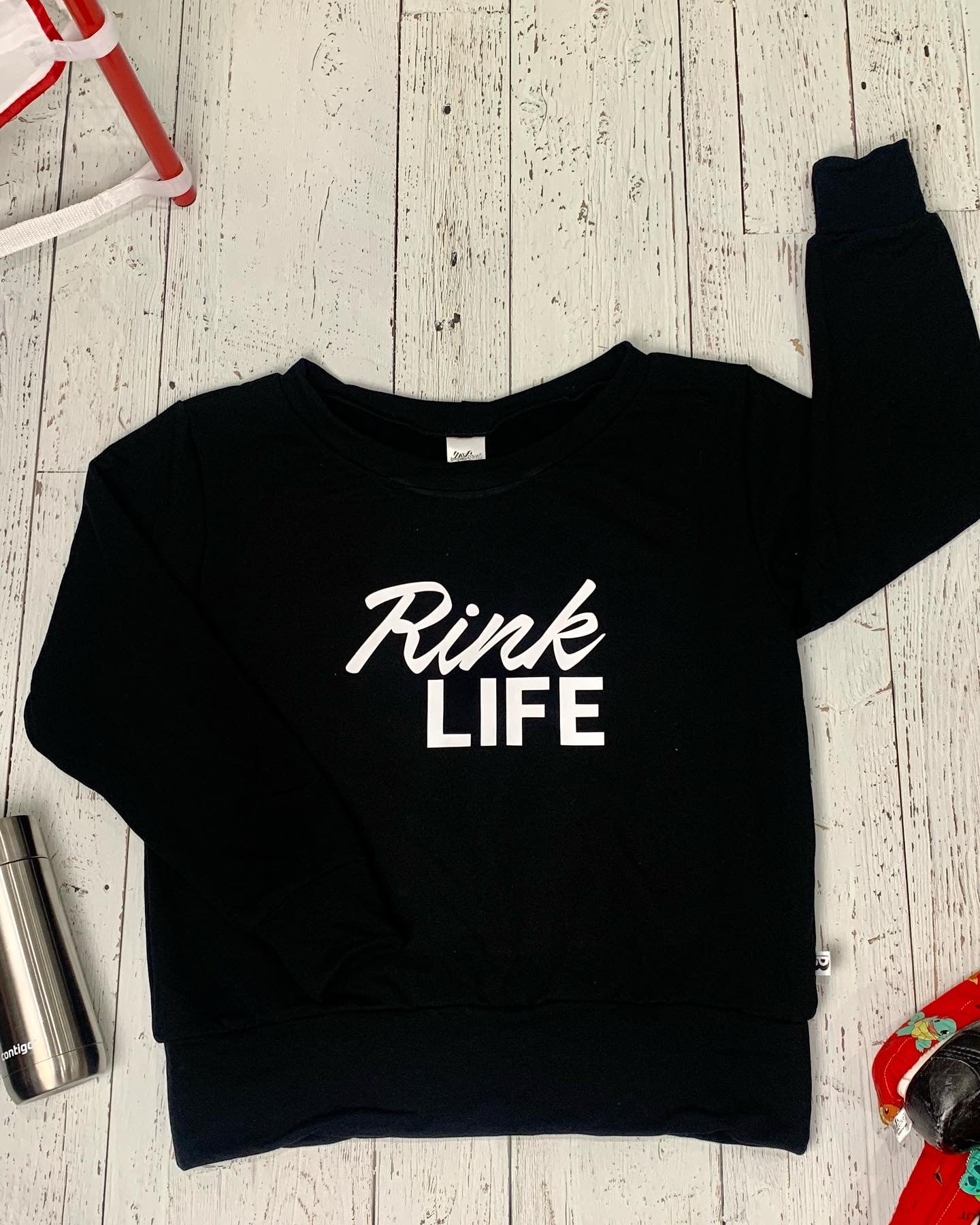 Bamboo Women's Pullover Sweater - Rink Life