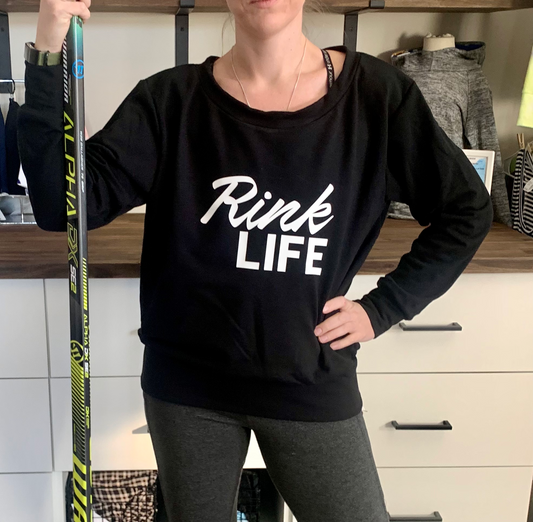Bamboo Women's Pullover Sweater - Rink Life