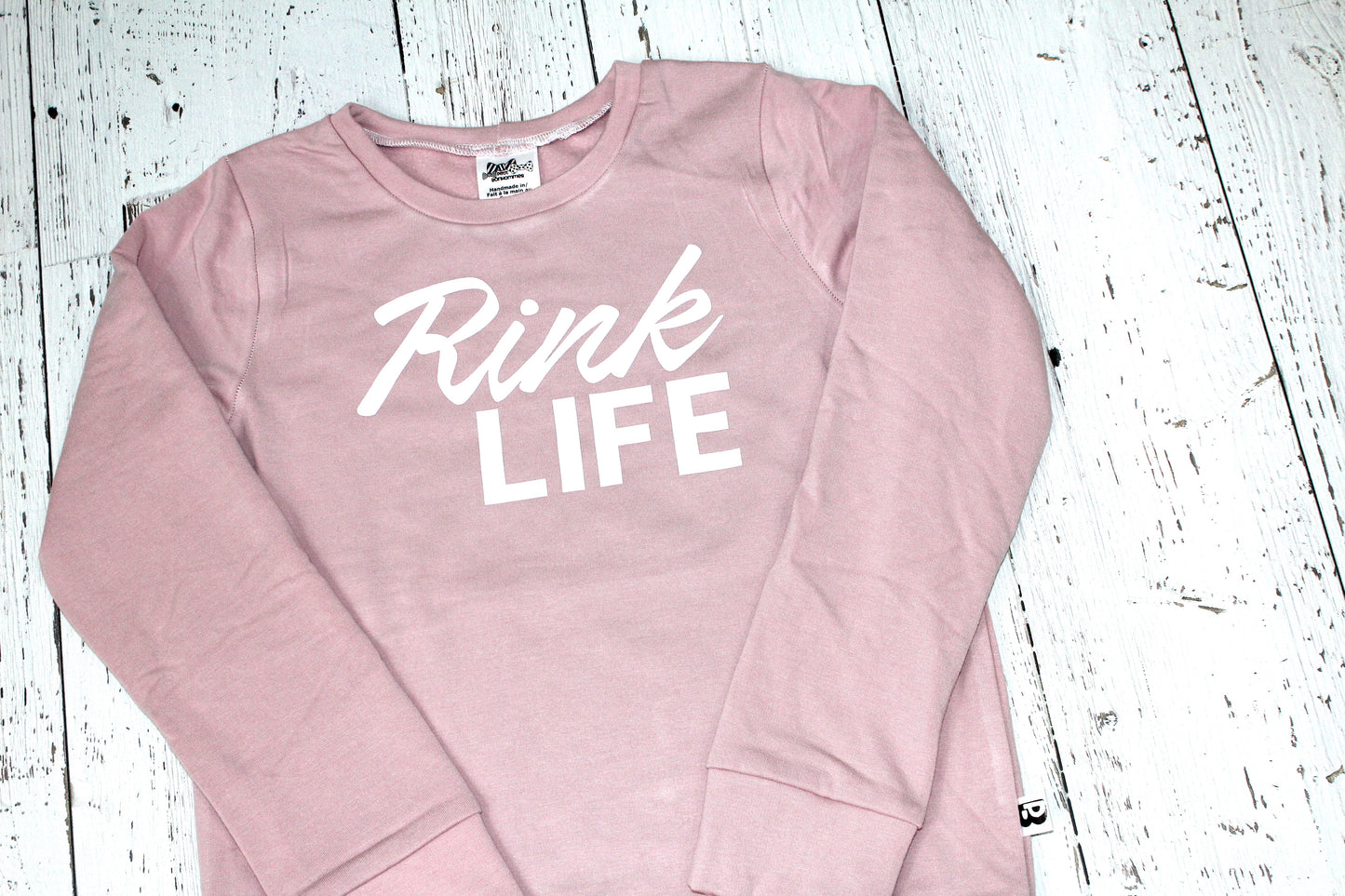 Bamboo Unisex Pullover Sweater - Rink Life